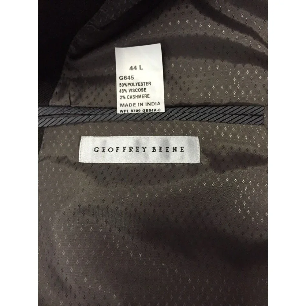 Geoffrey Beene Men's Blazer Cashmere Blend Size 44L New $275